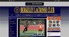 Desktop Screenshot of berkeleylacrosse.org