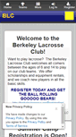 Mobile Screenshot of berkeleylacrosse.org